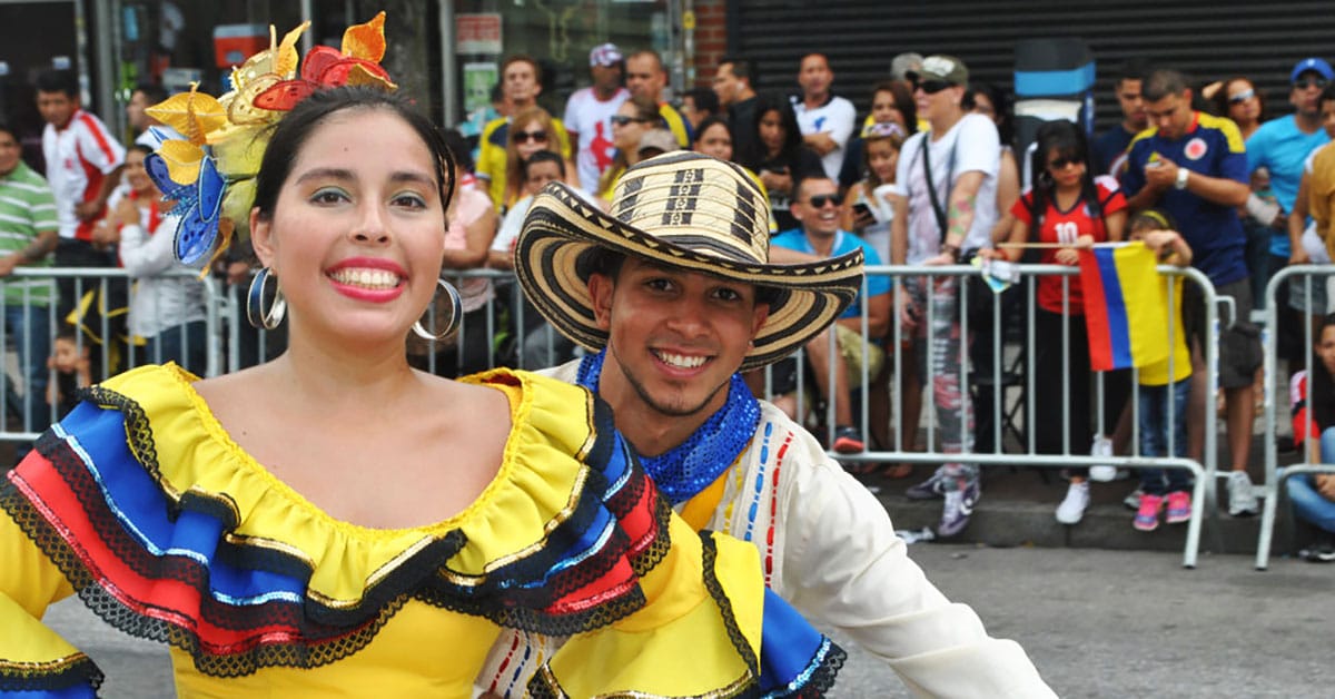 Colombian Parade. Courtesy Desfile Colombiano New York.