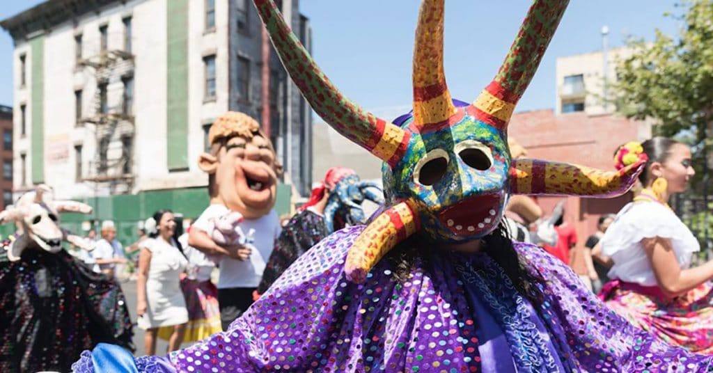 Vejigante de Ponce at the Afribembe Festival (CCCADI)