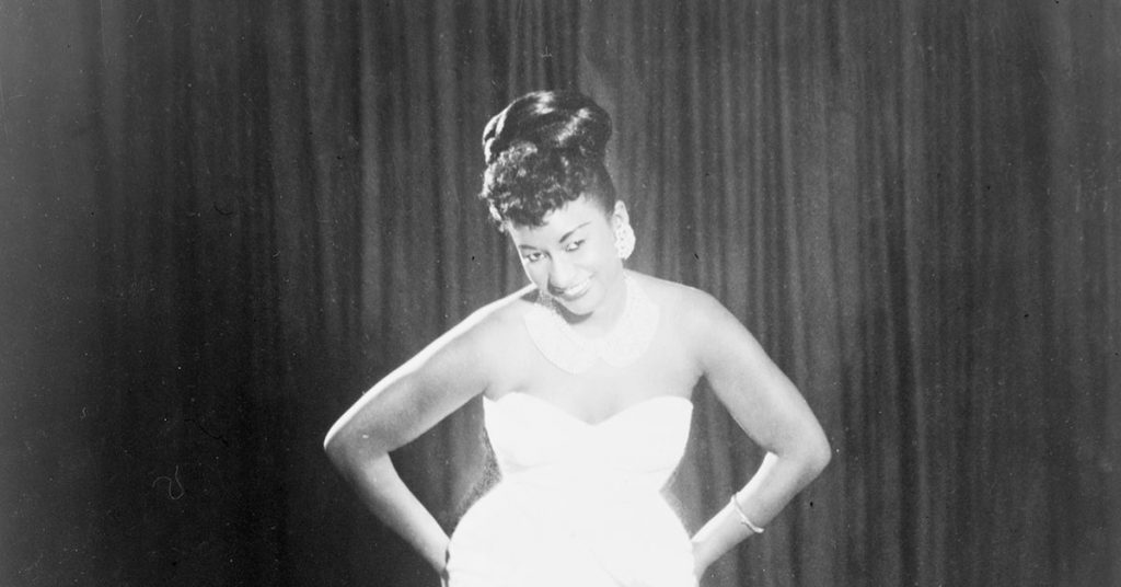Celia Cruz in 1962 (PD/Library of Congress)