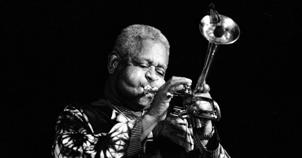 Dizzy Gillespie in 1991. (Roland Godefroy/Wikimedia)