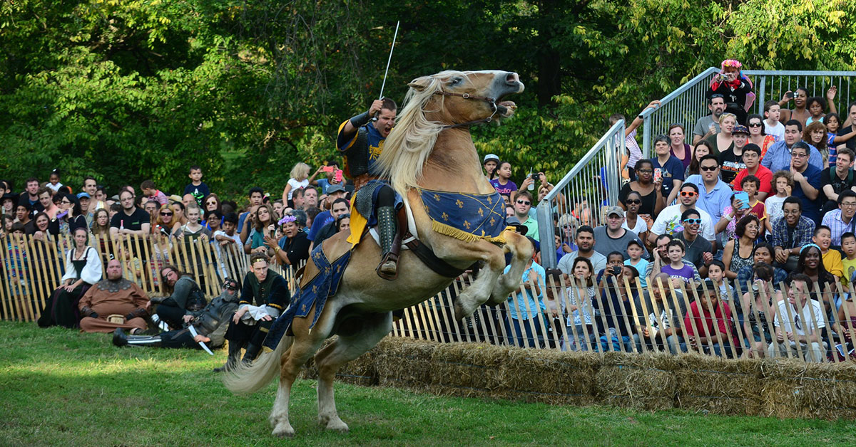 Medieval Festival at Fort Tryon Park. Courtesy Fort Tryon Park Trust.