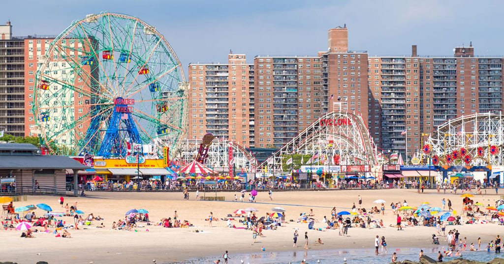 Coney Island, Brooklyn in summer (Kmiragaya/Dreamstime)