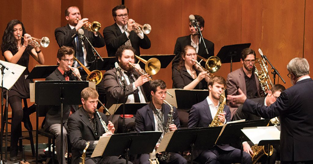 Purchase College Jazz Orchestra (Michael Neamonitakis/Purchase College)