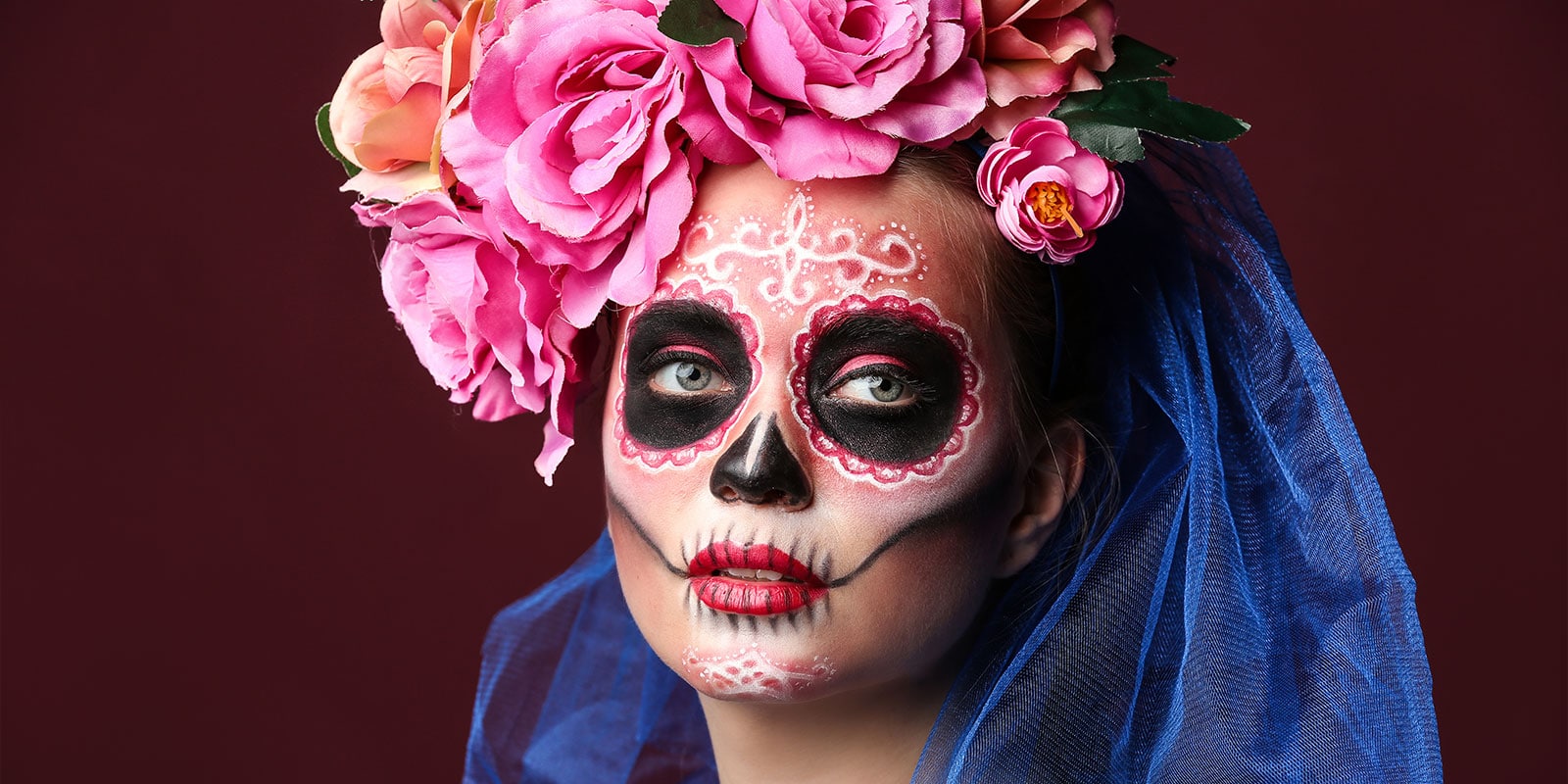 Day of the Dead Catrina face (Pixel-Shot/Adobe)