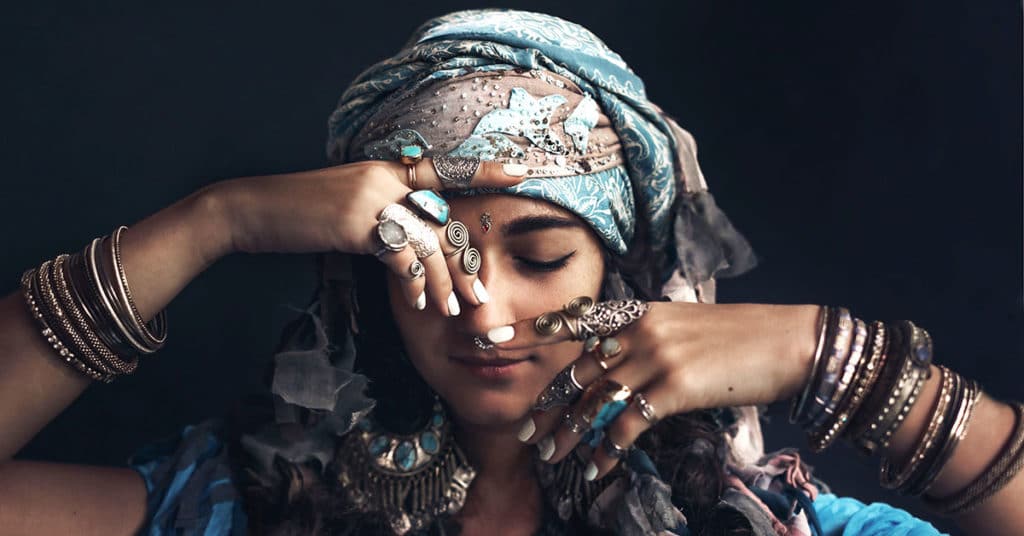 Romani folk dancer (Elina Zolotareva/Dreamstime)