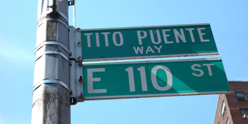 Tito Puente Way in El Barrio East Harlem, NYC (Big Apple Stock/Dreamstime)