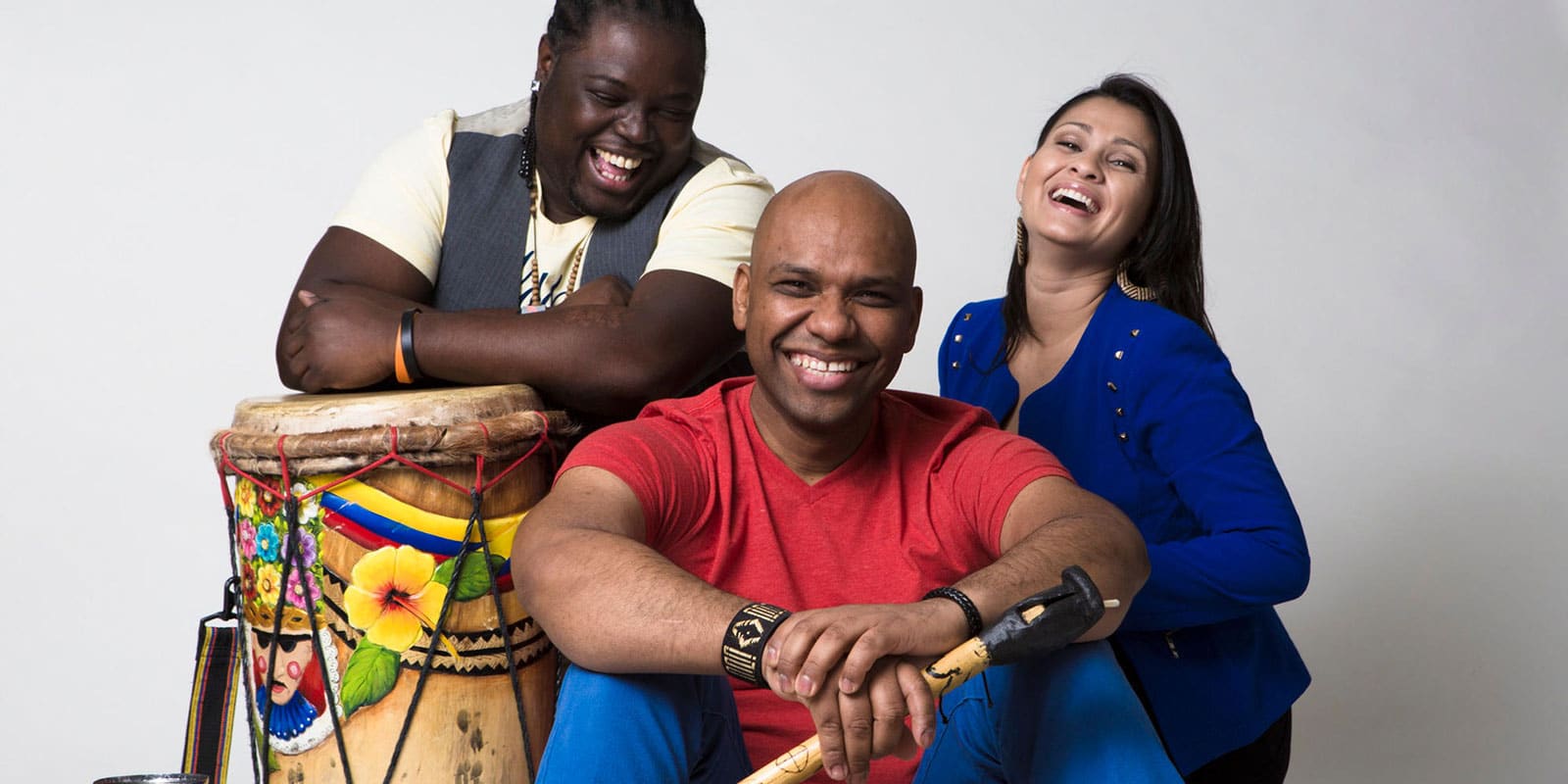 Grupo Rebolú is Morris Canate, Ronald Polo & Johanna Castaneda (Diana Bejarano/GR)