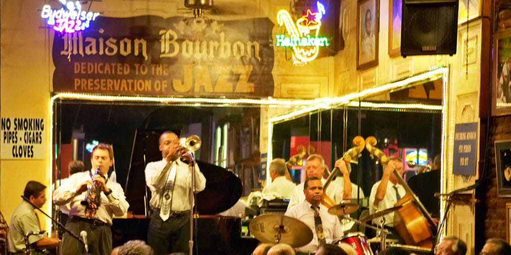 Jazz at Maison Bourbon in New Orleans' French Quarter (Joe Sohm/Dreamstime)