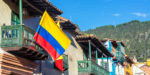 Colombian Flag in the capital Bogotá (Jesse Kraft/Dreamstime)