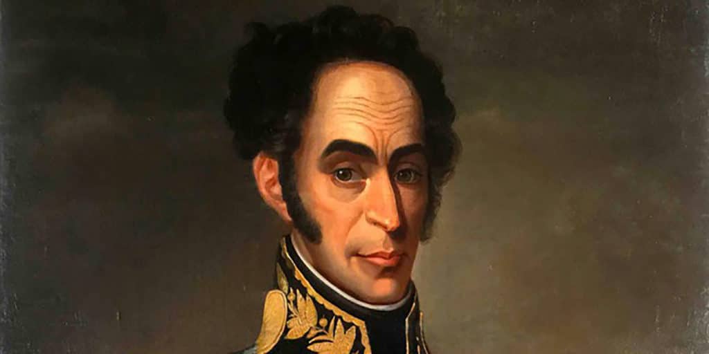 Simón Bolívar by Francis Martin Drexel, 1826/1827