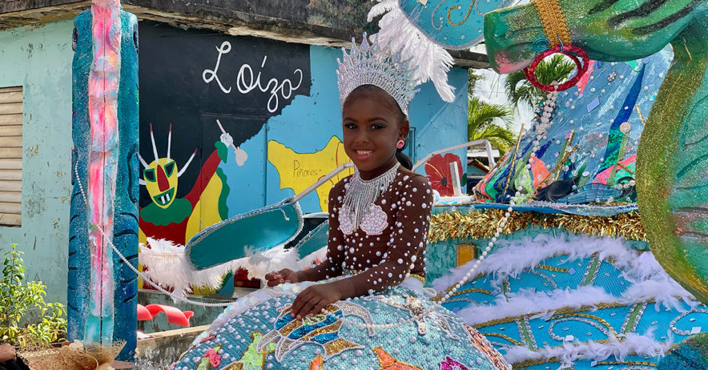 Yemayá at the Fiesta Santiago Apostol in Loíza, Puerto Rico (© 2019 Keith Widyolar/New York Latin Culture Magazine)
