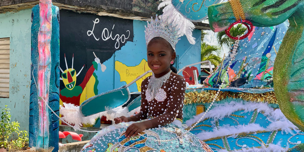 Yemayá at the Fiesta Santiago Apostol in Loíza, Puerto Rico (© 2019 Keith Widyolar/New York Latin Culture Magazine)