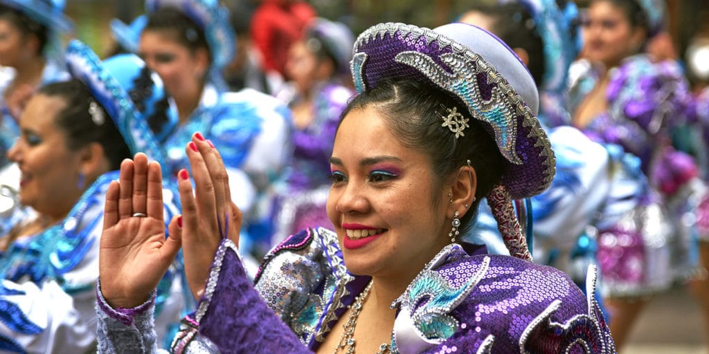 Bolivian Caporales dancer (© Jeremy Richards/Dreamstime)