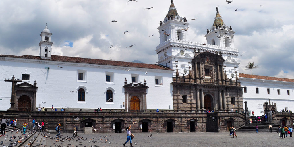 San Francisco Church on the main square in Quito, Ecuador (Pablo Borca/Dreamstime)