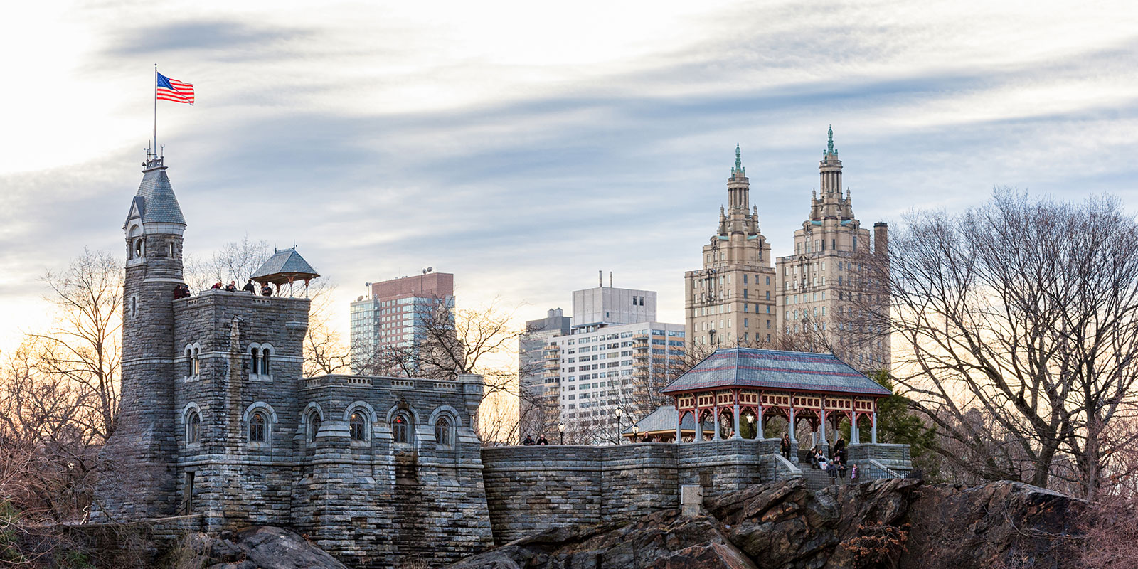 Things to do in NYC in January 2021, Belvedere Castle Central Park (Mindauga Dulinska/Dreamstime)