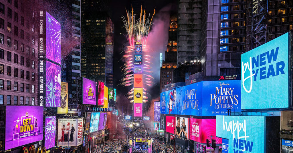 Times Square New Year's Eve 2019 (Countdown Entertainment, LLC)