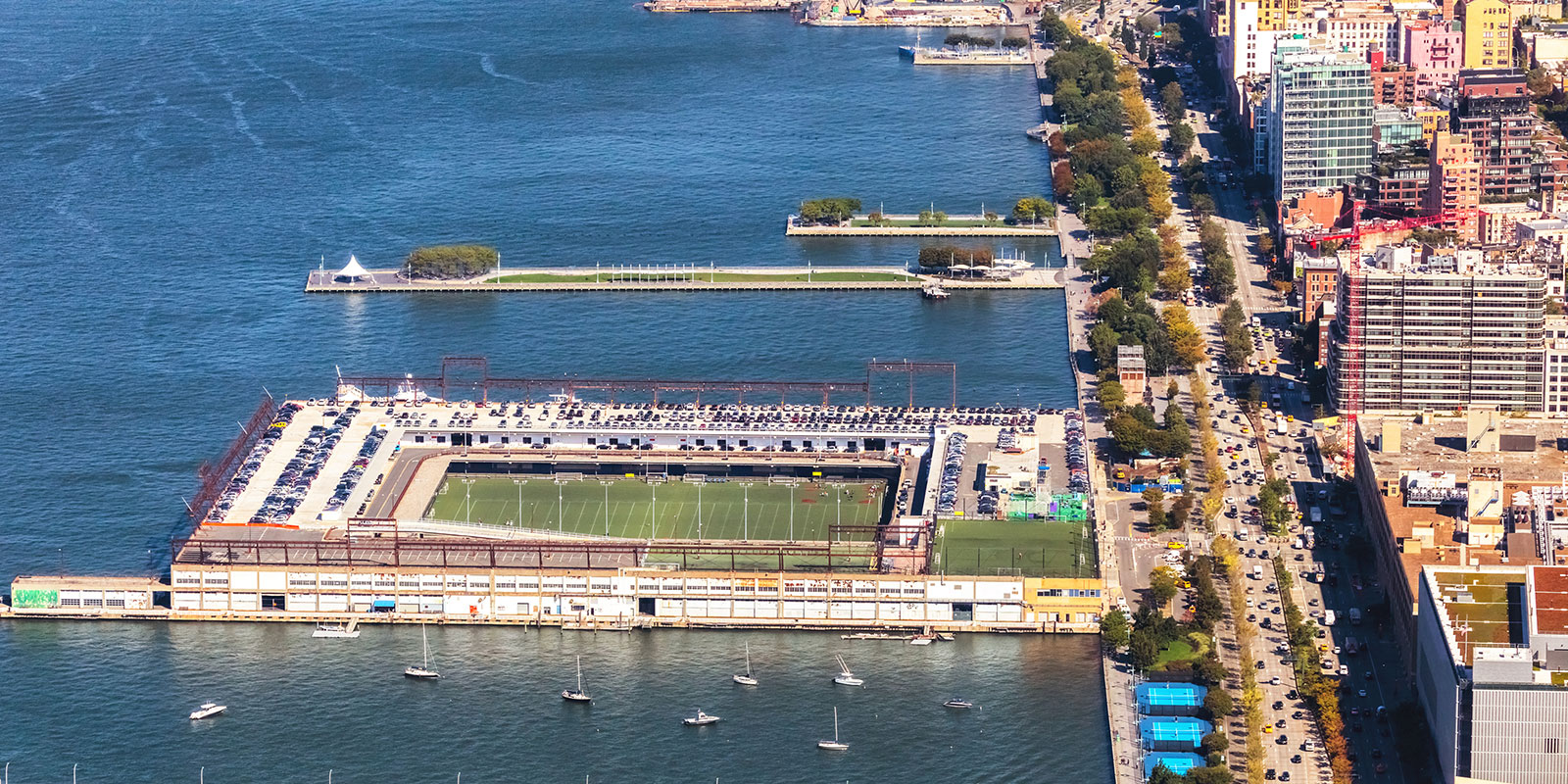 Hudson River Park in the West Village (Kropic/Dreamstime)