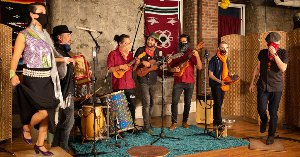 Jarana Beat is a fun New York Fandango collective (courtesy the artists)