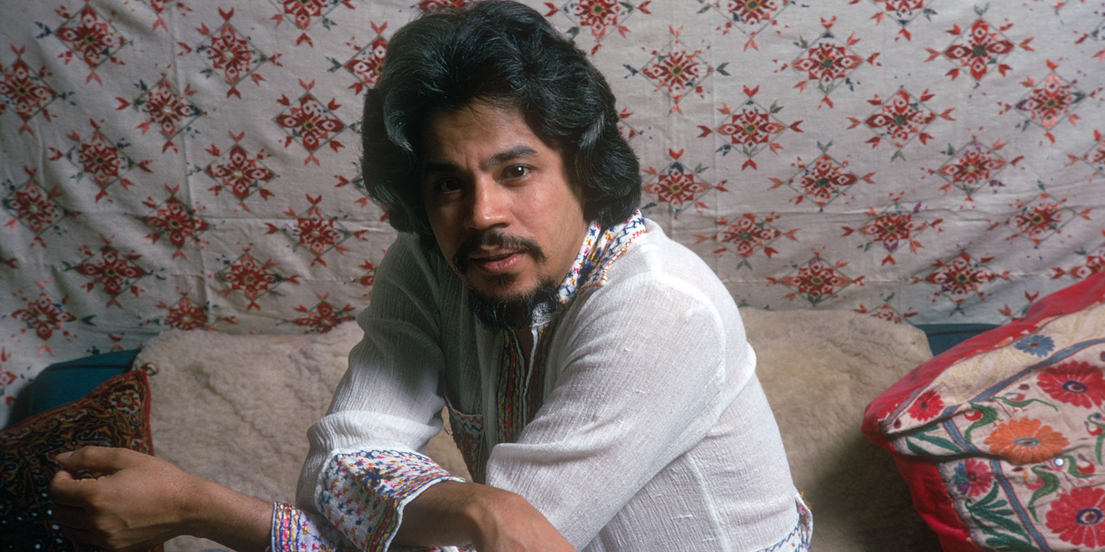 Johnny Pacheco, leader of the Fania All-Stars (courtesy Fania Records)