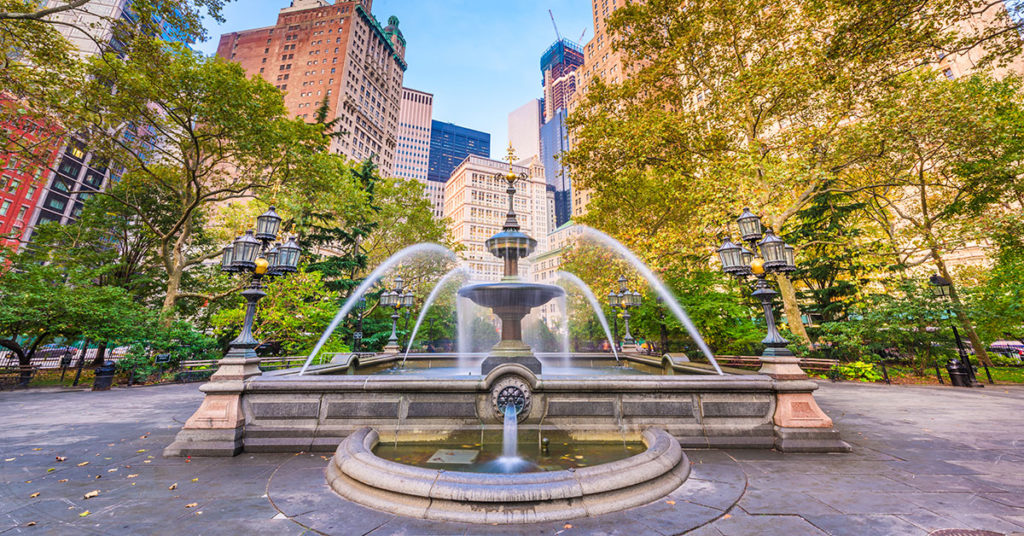 City Hall Park NYC (Sean Pavone/Dreamstime)