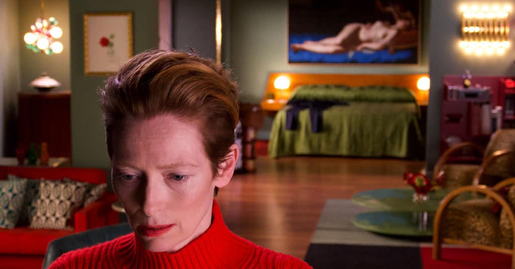 Tilda Swinton in a still from Pedro Almodóvar's "The Human Voice" (Sony Pictures Classics)