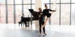 Matthew Whitaker, Gabe Stone Thayer & Skylar Brandt rehearse for the YAGP Gala 2021 (Taylor Brandt/YAGP)
