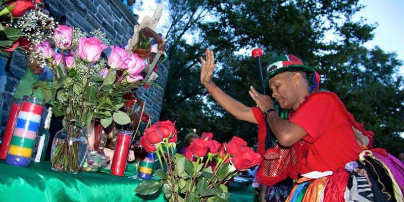 Gagá Pa'l Pueblo performs a Dominican Gagá spring celebration (the artists/BHMC)