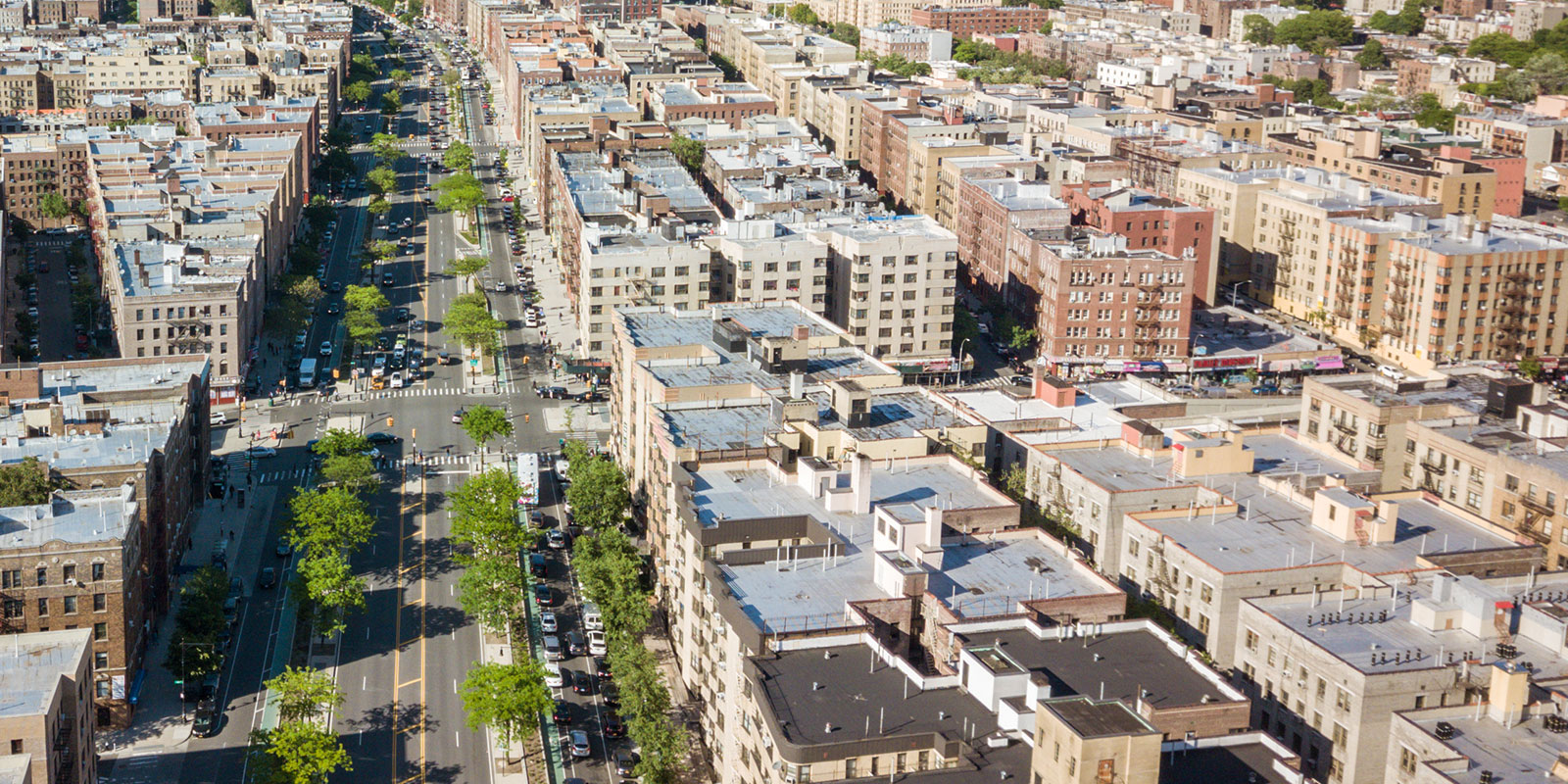 Grand Concourse in Concourse Village, The Bronx (Pelenguino/Adobe)