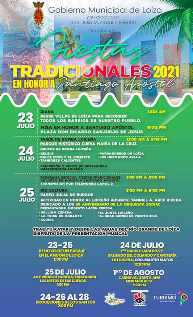 Las Fiestas de Santiago Apóstol en Loíza 2021 (Modesto Lacén Cepeda/Gobierno Municipal de Loíza)