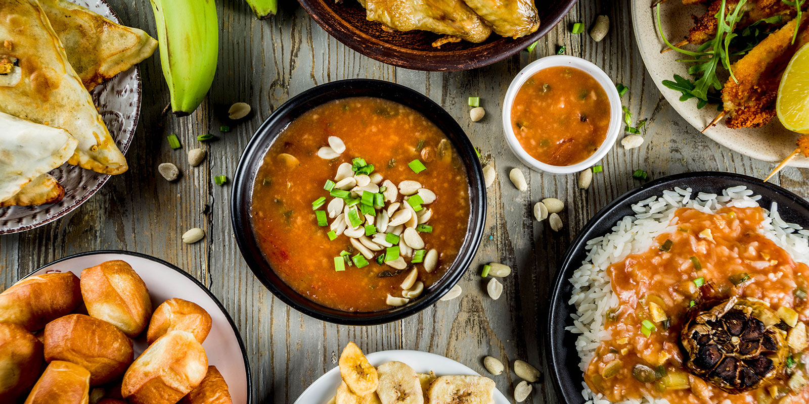 West African food sure looks like Caribbean food (Rimma Bondarenko/Dreamstime)