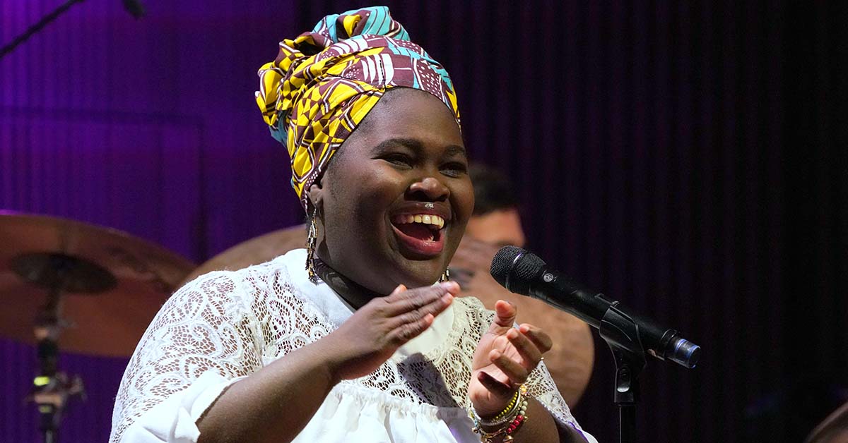 Daymé Arocena sings Cuban Jazz at Le Poisson Rouge