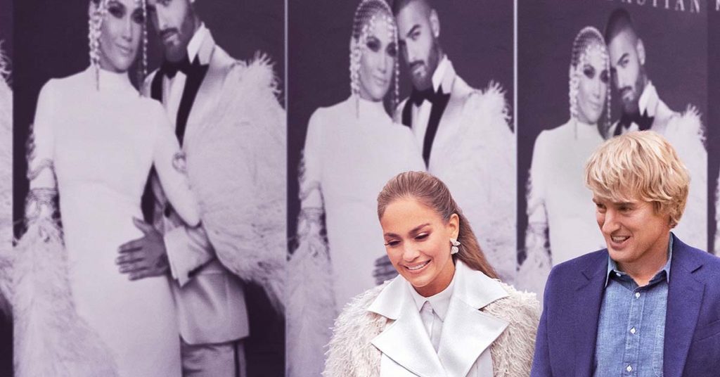 "Marry Me" stars Jennifer Lopez, Maluma & Owen Wilson (Universal Pictures)