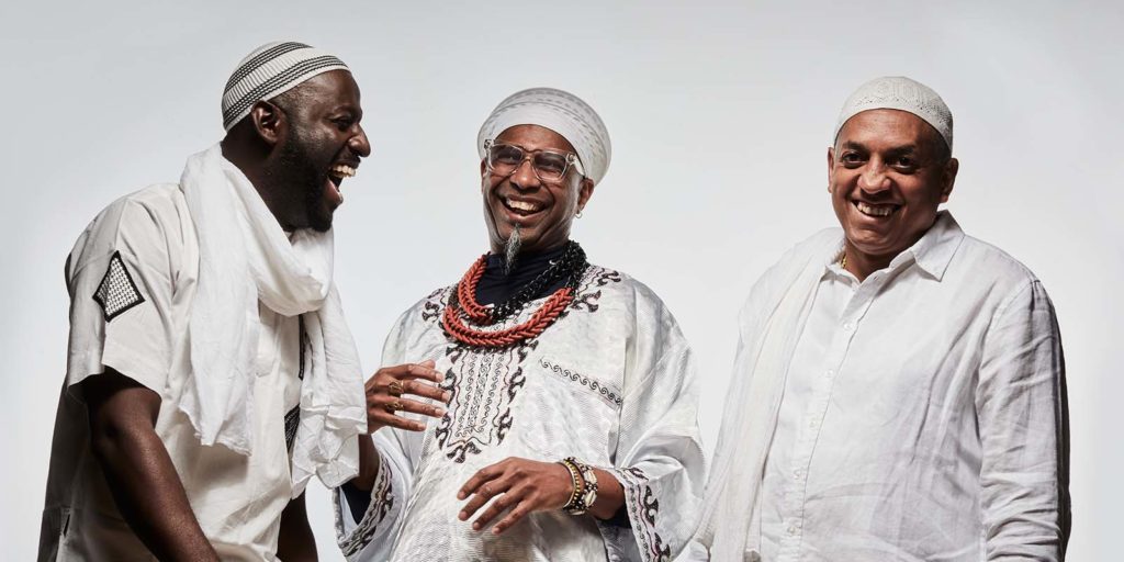 Omar Sosa, Seckou Keita, Gustavo Ovalles, "Suba" (Laurent Seroussi/Robert Browning Associates)