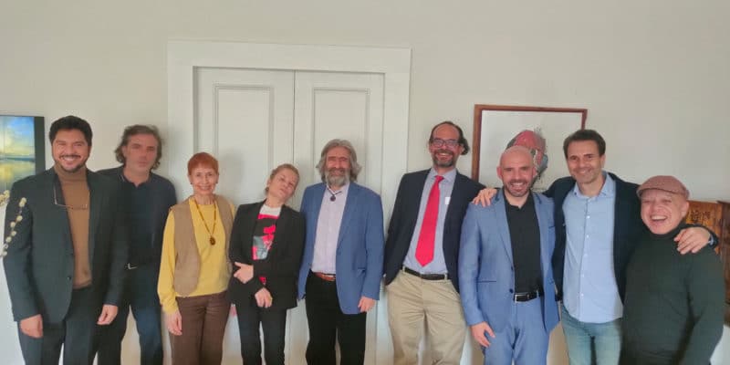 Leaders of the NYC Hispanic Alliance of Theaters (Celia Maldonado/Spanish Consulate in NY)