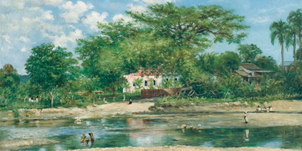 Francisco Oller "La Ceiba de Ponce" 1888 (El Museo de Arte de Ponce)