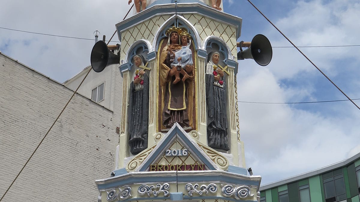 Giglio Feast, Our Lady of Mount Carmel Feast Williamsburg (Rebekah Burgess/Dreamstime)