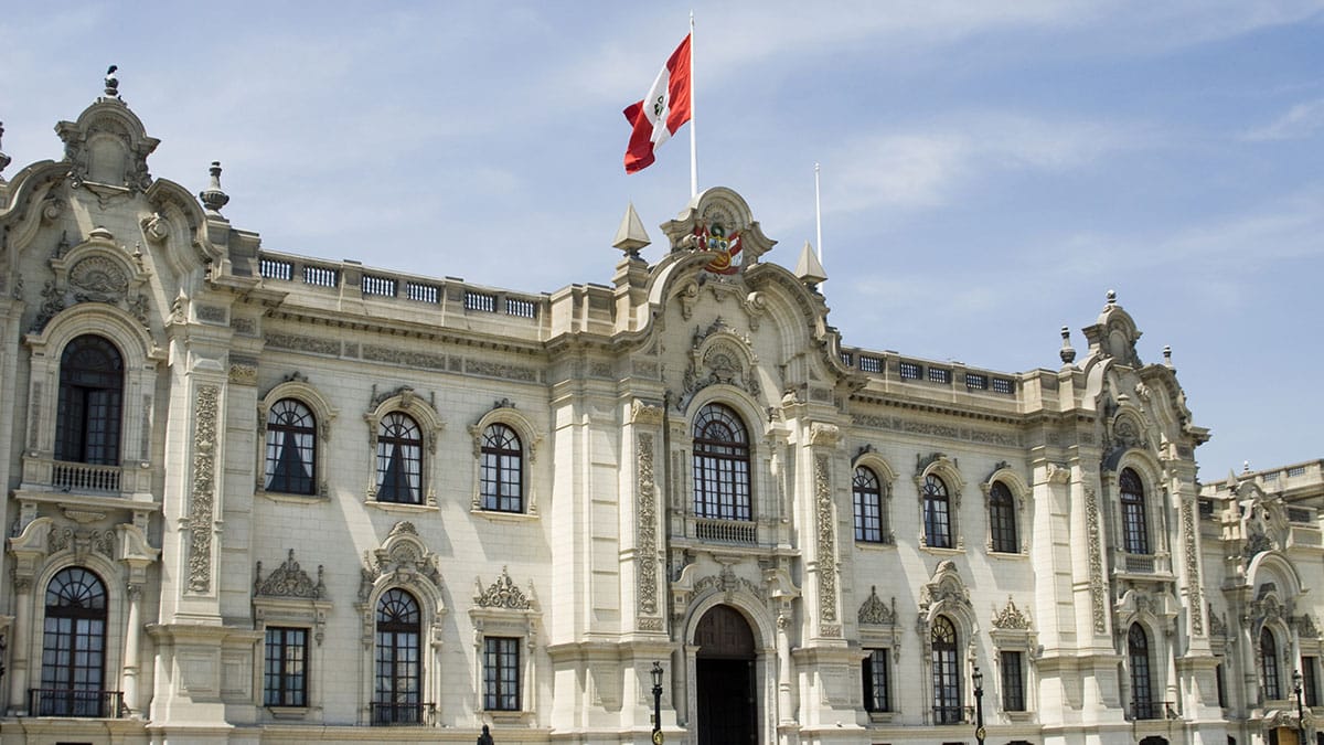 Peruvian Independence Day at the Presidential Palace in Lima (Robert Lerich/Dreamstime)