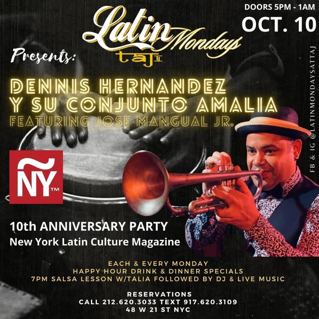 New York Latin Culture Magazine 10-10-10 Anniversary at Latin Mondays at Taj