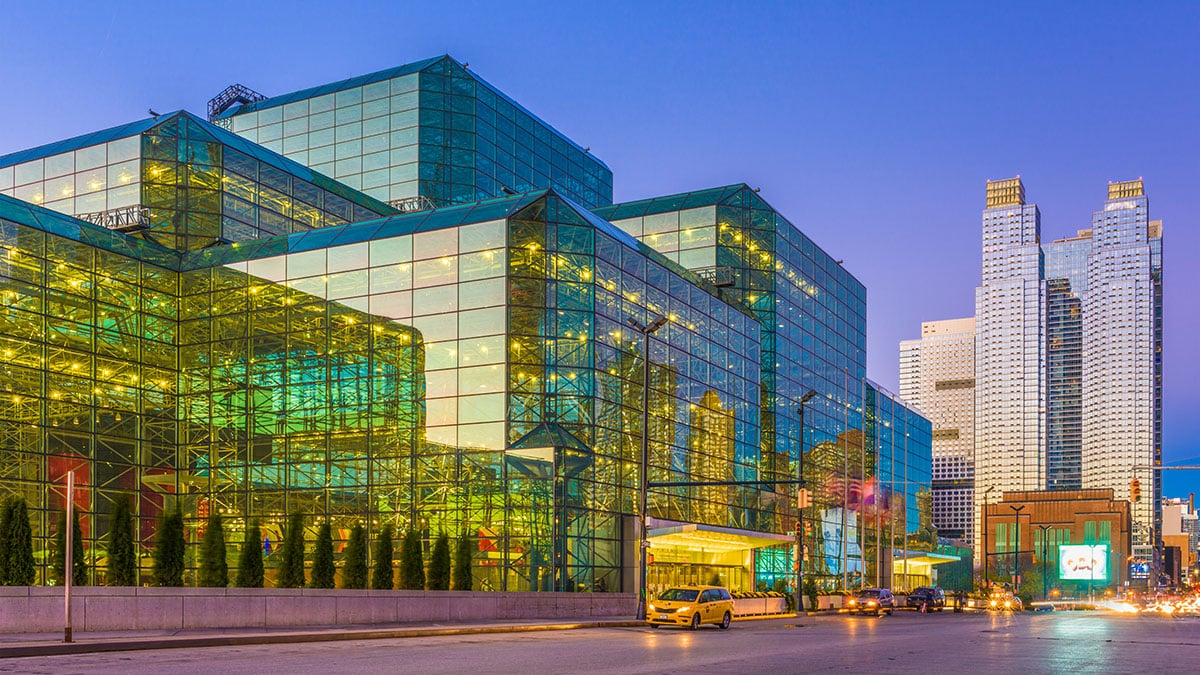Javits Center is NYC's main convention center (Sean Pavone/Dreamstime)