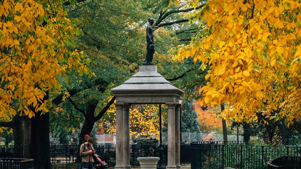 Tompkins Square Park, Temperance Fountain (JonBilous/Dreamstime)