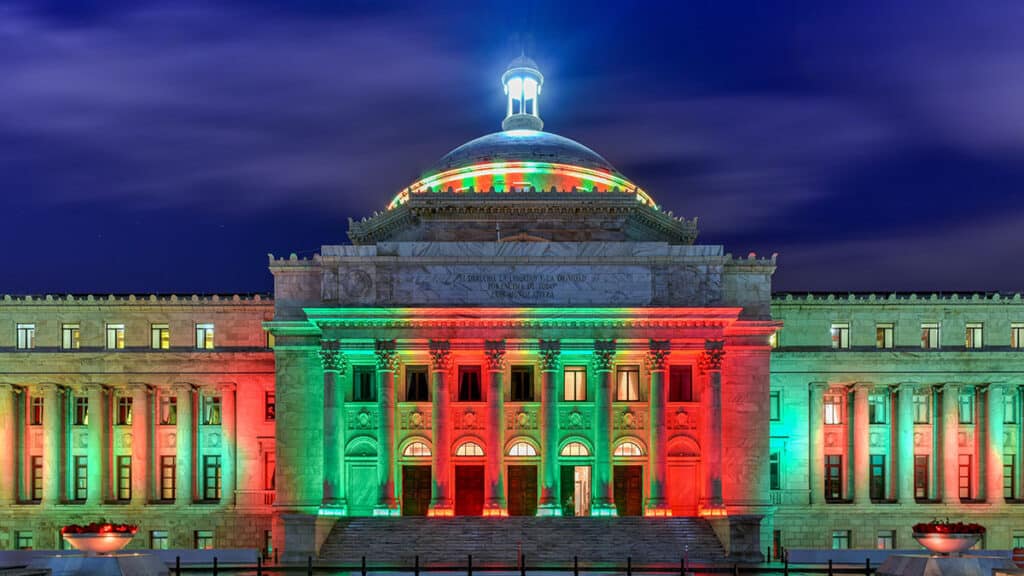 Las Octavitas at the Capitol of Puerto Rico in Old San Juan (Demerzel21/Dreamstime)