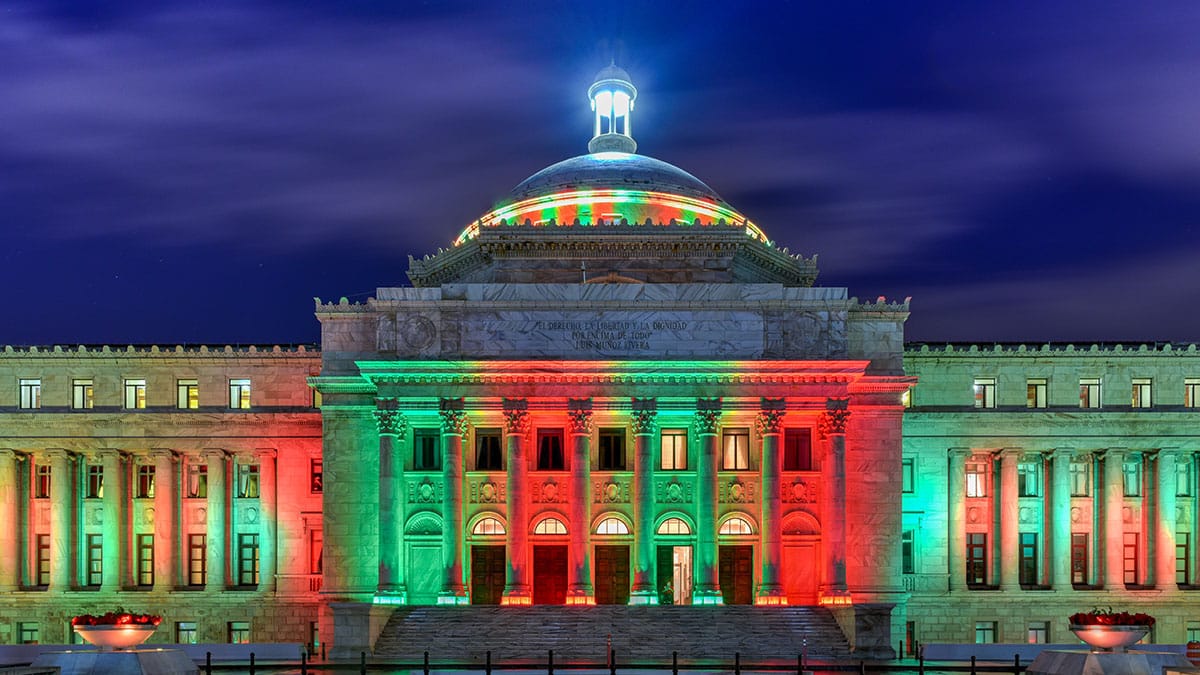 Las Octavitas at the Capitol of Puerto Rico in Old San Juan (Demerzel21/Dreamstime)