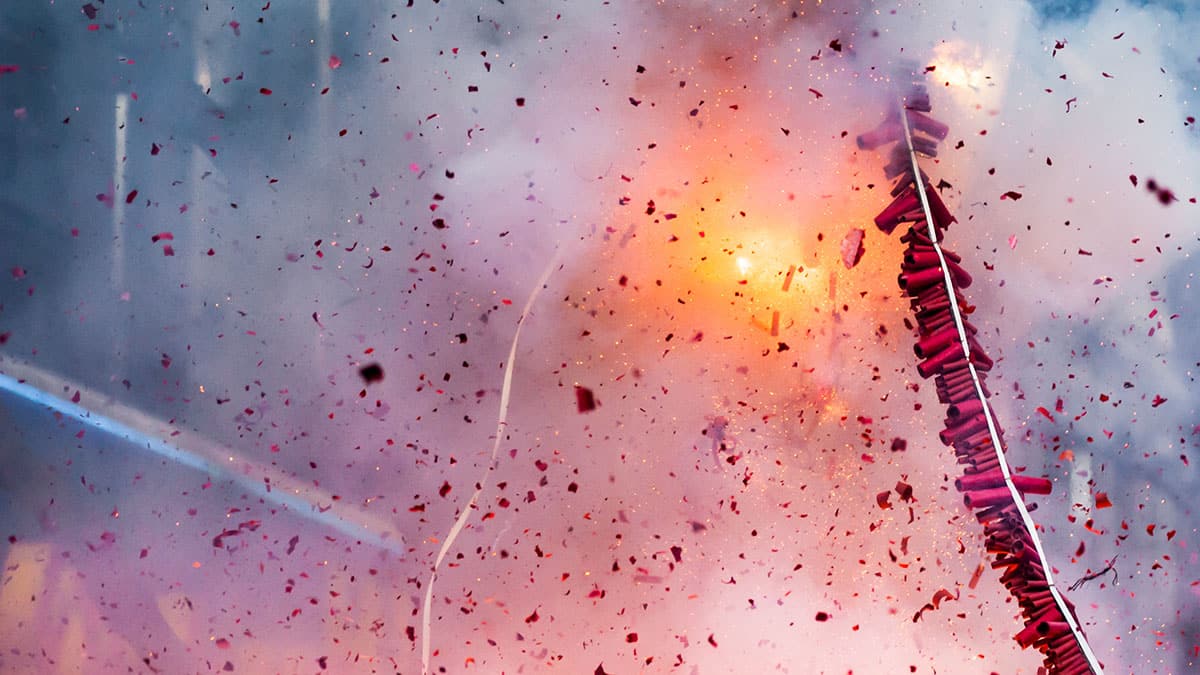 Lunar New Year Firecracker Ceremony and Cultural Festival (Plej92/Dreamstime)