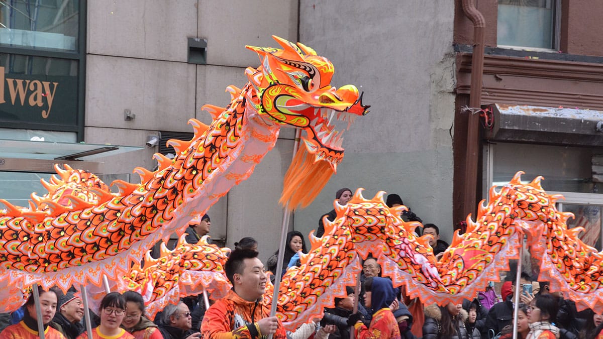 Lunar New Year Parade NYC (Julie Feinstein/Dreamstime)