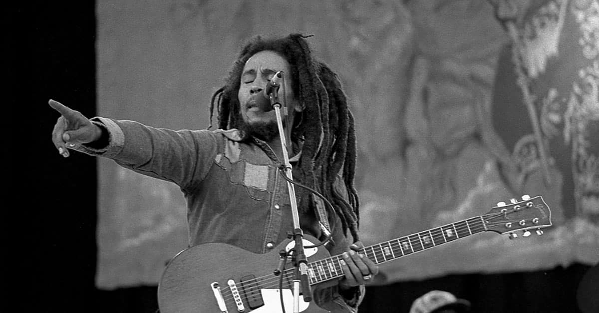 Bob Marley "Un amor, un corazón, unámonos"
