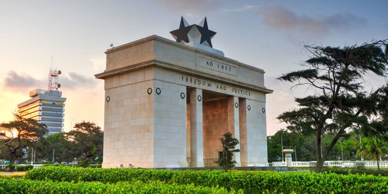 Ghana Independence Day, Independence Arch in Accra (demerzel21/Adobe)