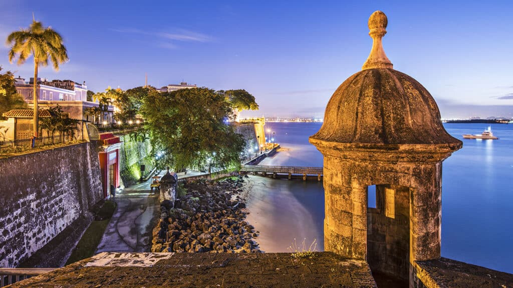 City gate in Old San Juan, Puerto Rico (Sean Pavone/Adobe)