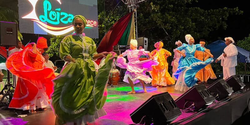 Bomba Puertorriqueña, Ballet Folklorico Hermanos Ayala in Loiza Aldea (Keith Widyolar/New York Latin Culture Magazine)