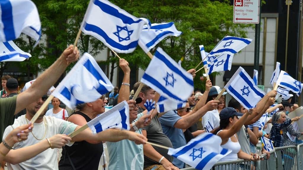 Celebrate Israel Parade NYC 2023 (Wirestock/Dreamstime)