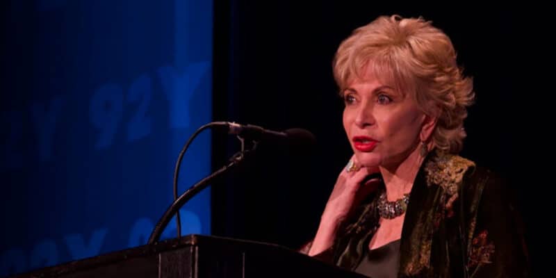 Isabel Allende at the 92nd Street Y, New York in 2020 (Nancy Crampton/92NY)